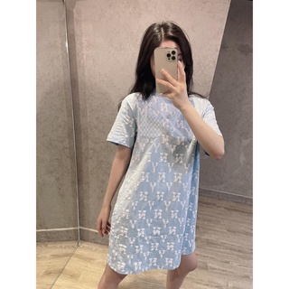 Ảnh thật - Đầm MLB Monogram Mix Pocket - Full tag, code