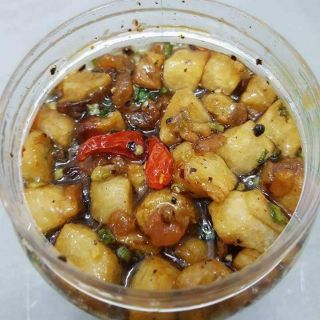 Kho quẹt tôm khô tép mỡ