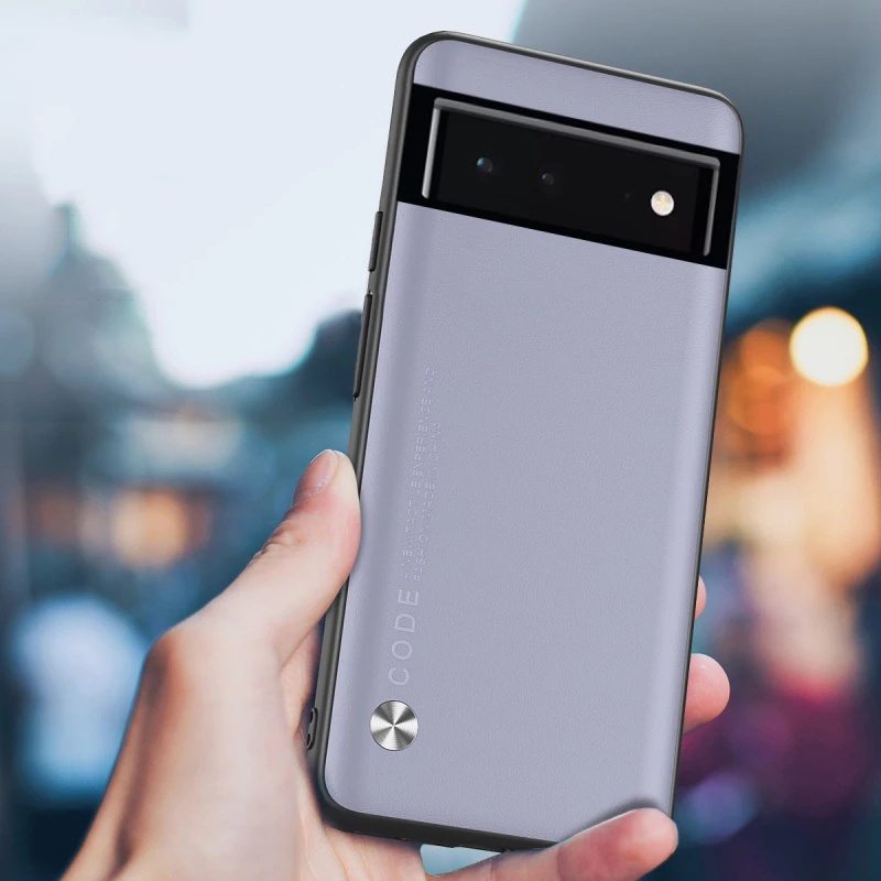 Ốp Điện Thoại Da Chống Sốc Sang Trọng Cho google pixel 6A 6 7 pro