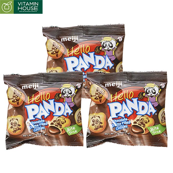 Bánh Chocolate Panda Meiji 21g