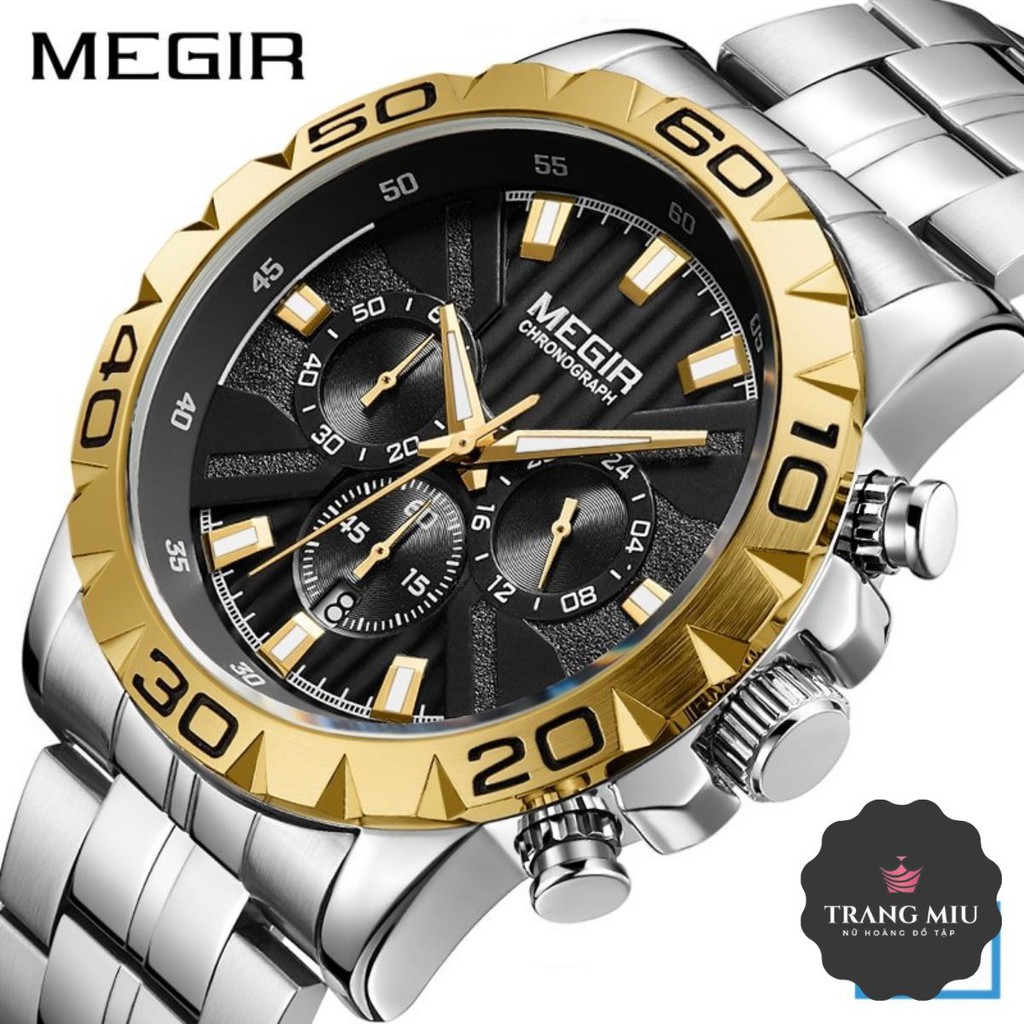 Đồng Hồ Nam Megir KT2087 Chính Hãng 2019 NEW Bảo Hành 12 Tháng Top Brand Luxury Hàng Nhập HongKong - Cửa Hàng Reward I