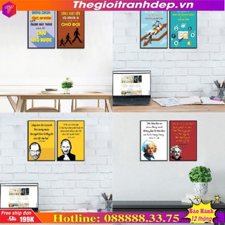 Giảm giá - Tranh động lực treo tường, tranh bộ, tranh tạo cảm hứng làm việc cho công ty, xí nghiệp