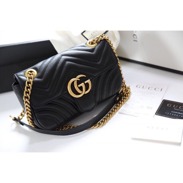 Túi Gucci Marmont da thật Supper sale size 22