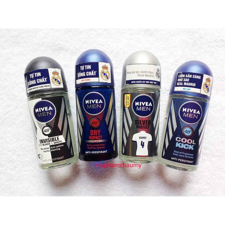 Lăn Khử Mùi Nam Nivea 50ml
