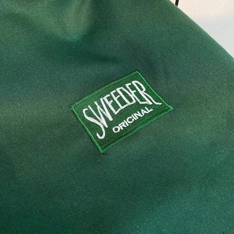 Sơmi tay lỡ SERSHY màu XANH LÁ/KEM Nam nữ unisex  Áo Sơ Mi form rộng style Ulzzang/ JayStoree2