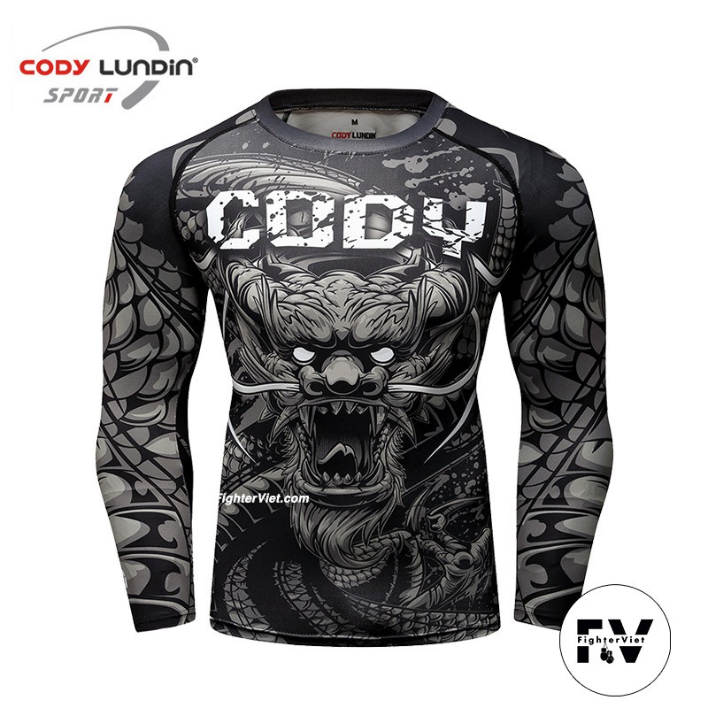 Bộ quần áo MMA, Muay Thái, Jiu-Jitsu - Bộ quần áo  thun lạnh co dãn 4 chiều Cody Lundin Sport