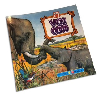 Sách - Theo Dấu Chân Loài Vật - Voi Con - Đông A