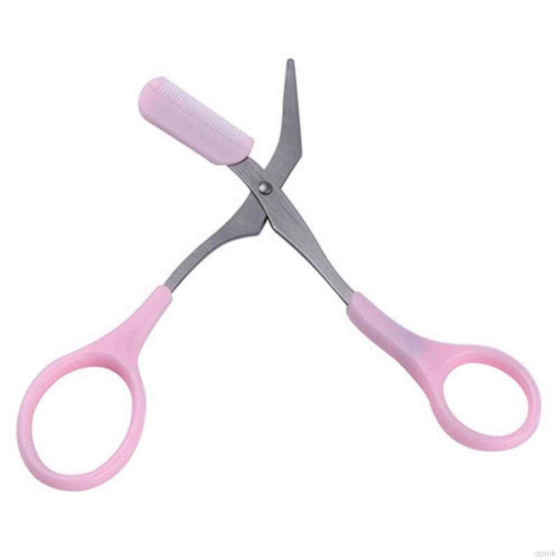 Kéo tỉa lông mày có lược chải chất lượng cao