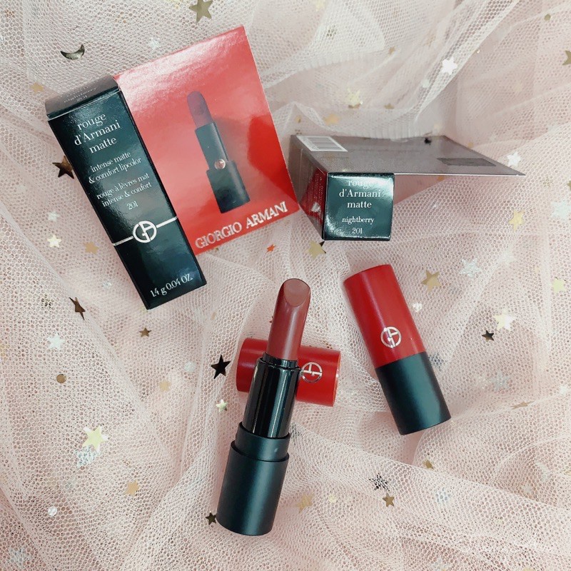 Son lì Giorgio Armani Rouge d’ Armani Matte màu 400 1.4g (Fulbox)