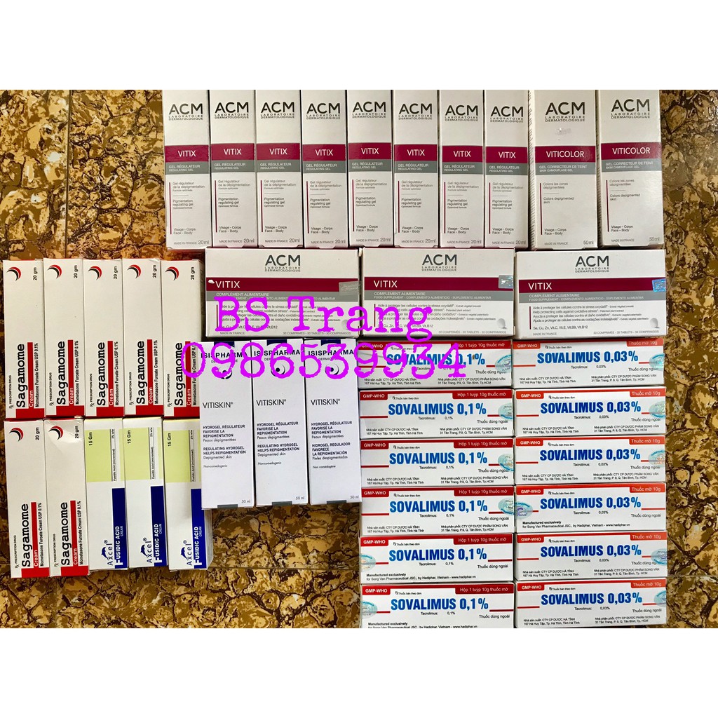 Gel che khuyết điểm cho vùng da bạch biến Vitixcolor | BigBuy360 - bigbuy360.vn