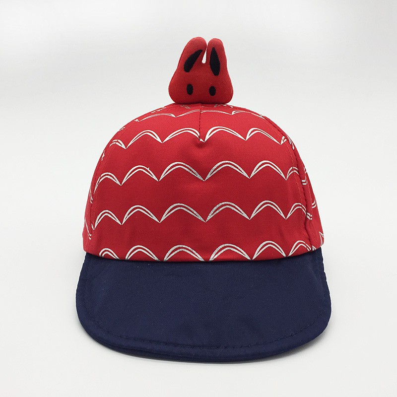 Mũ chơi bóng chày có tai thỏ dễ thương cho bé