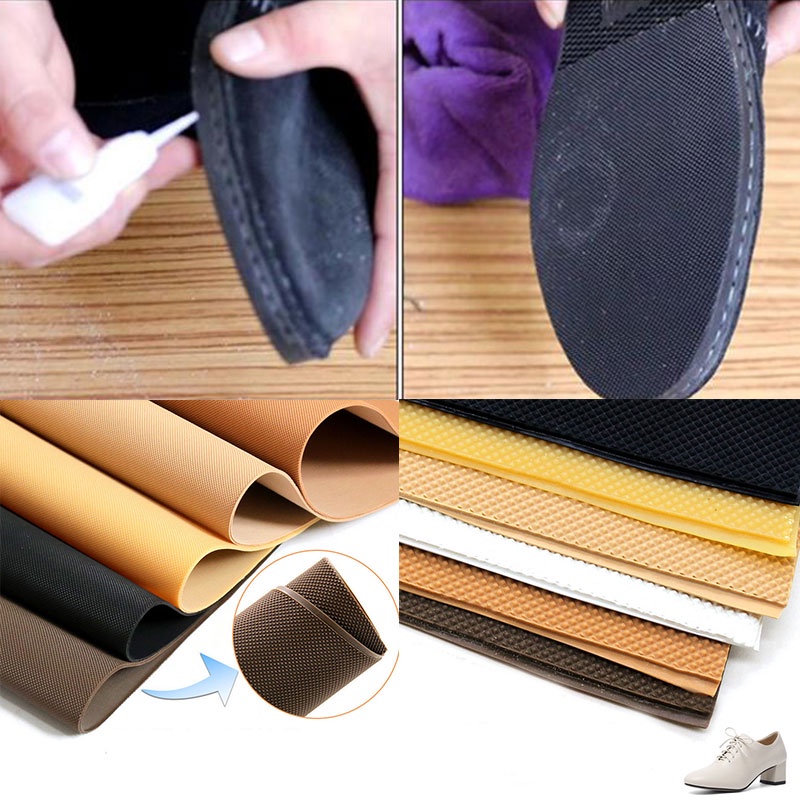 Miếng Dán Đế Giày Bằng Cao Su Mềm Siêu Mỏng Chống Trượt Thoải Mái