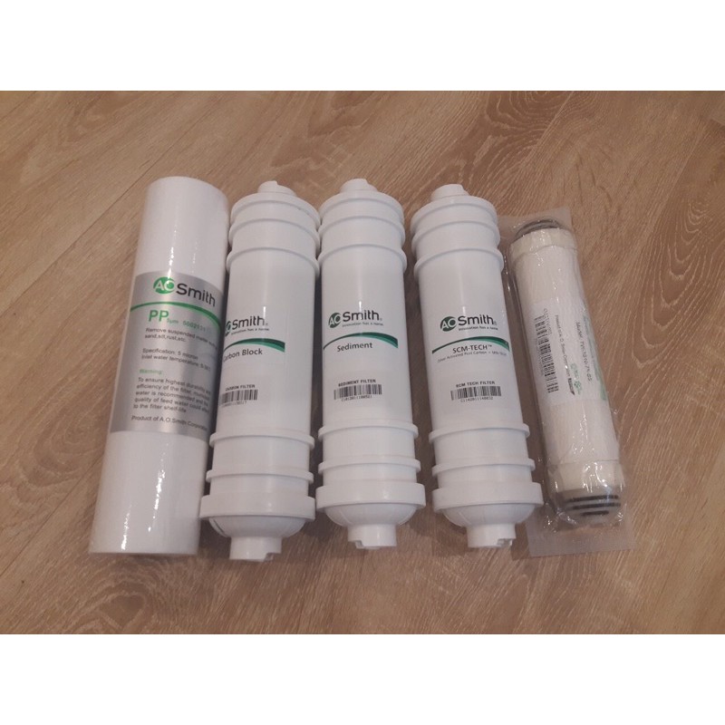 Bộ lõi lọc dùng cho máy AO Smith Z4, Z7