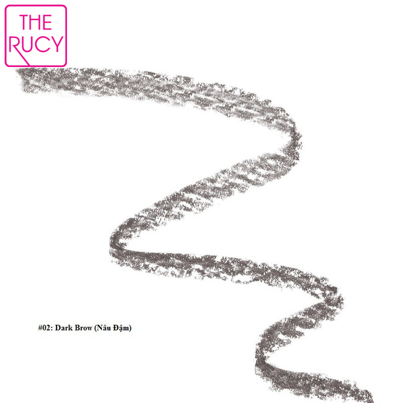 Bộ Đôi Chì Kẻ Chân mày The rucy Auto Eyebrow Pencil 0.3g