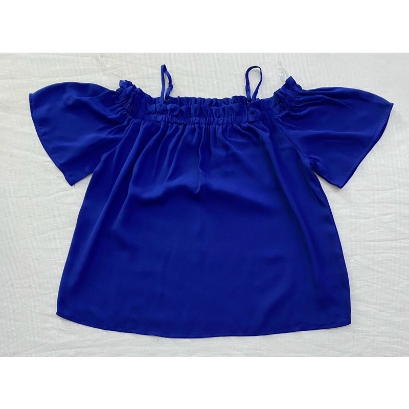 Áo voan trễ vai Be Cool  - Thanh lý vnxk