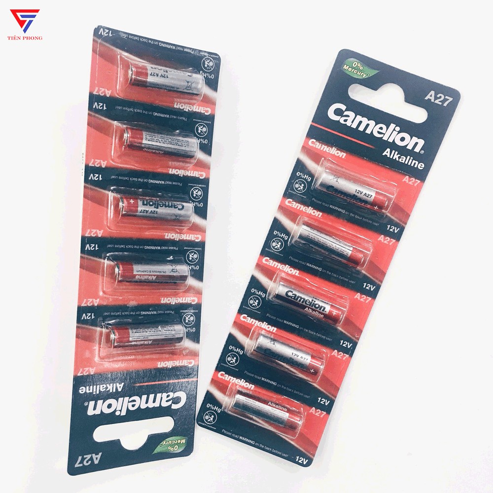 1 viên pin cửa cuốn A27 Camelion Alkaline 12V chính hãng