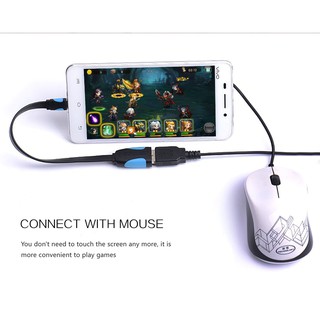 CÁP MICRO USB OTG VENTION VAS-A09-W025