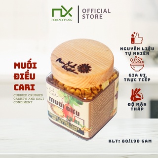 Muối Hạt Điều Cà Ri- Curry Cashew Nam Xanh 80g (190g)