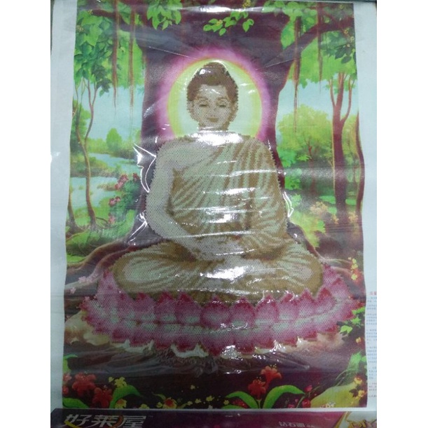 Tranh đính đá phật