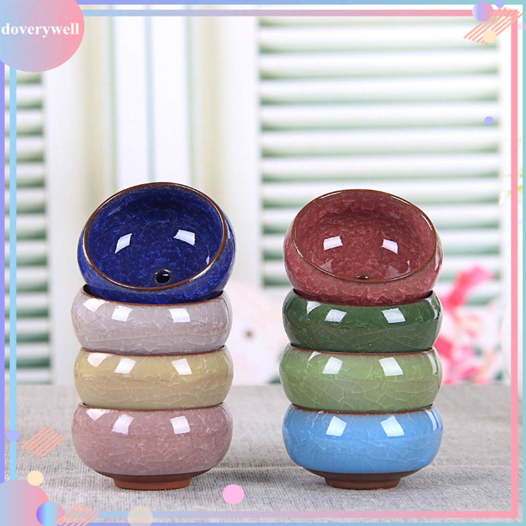 Chậu hoa sứ mini thiết kế tinh tế tiện lợi cho gia đình