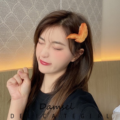 Kẹp Tóc Hình Thức Ăn Dễ Thương Ngộ Nghĩnh Cho Nữ