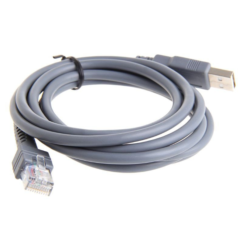 ✿ 300cm 9FT USB Data Cable for Symbol Barcode Scanner LS1203 LS2208 LS4208 DS3407 DS3408 M2007 M2008 DS3478 DS6707 DS6708