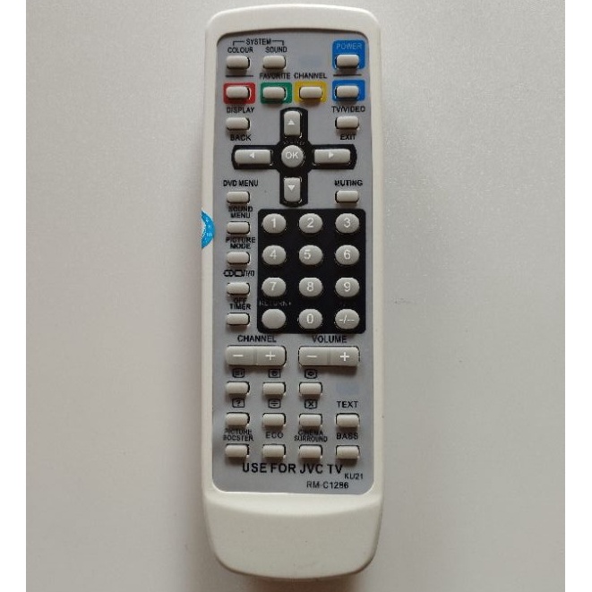 REMOTE ĐIỀU KHIỂN TIVI JVC DẦY ĐỜI XƯA