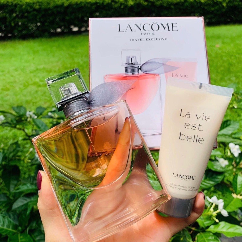 Nước Hoa Nữ LANCOME GIFTSET LA VIE EST BELLE | BigBuy360 - bigbuy360.vn