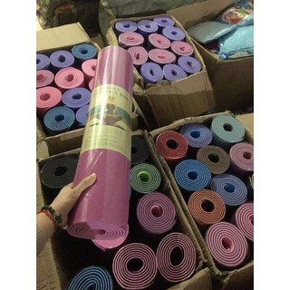 Thảm tập yoga 2 mặt