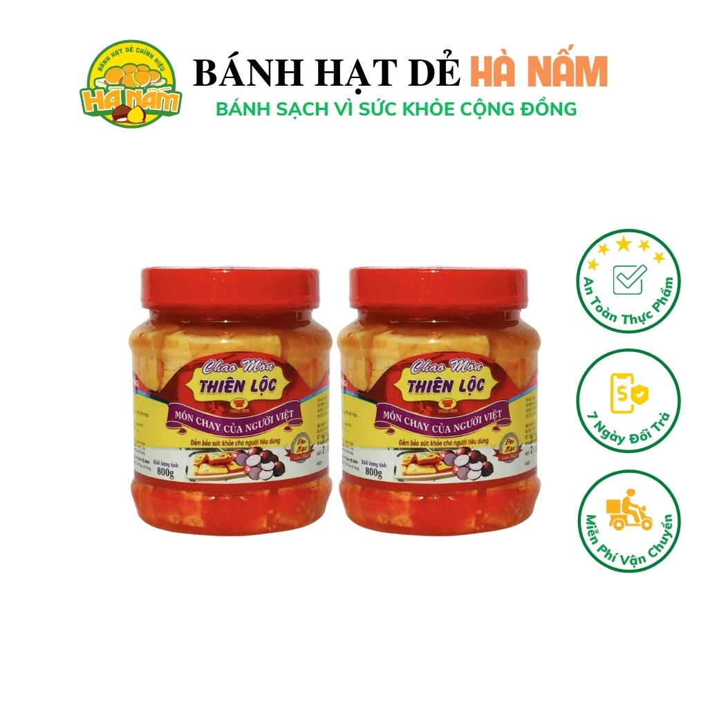 Chao Môn CHAO800G Chao Môn Thiên Lộc Siêu Ngon Cao Cấp Ăn Chay Mặn Đều Dùng Được Việt 800g