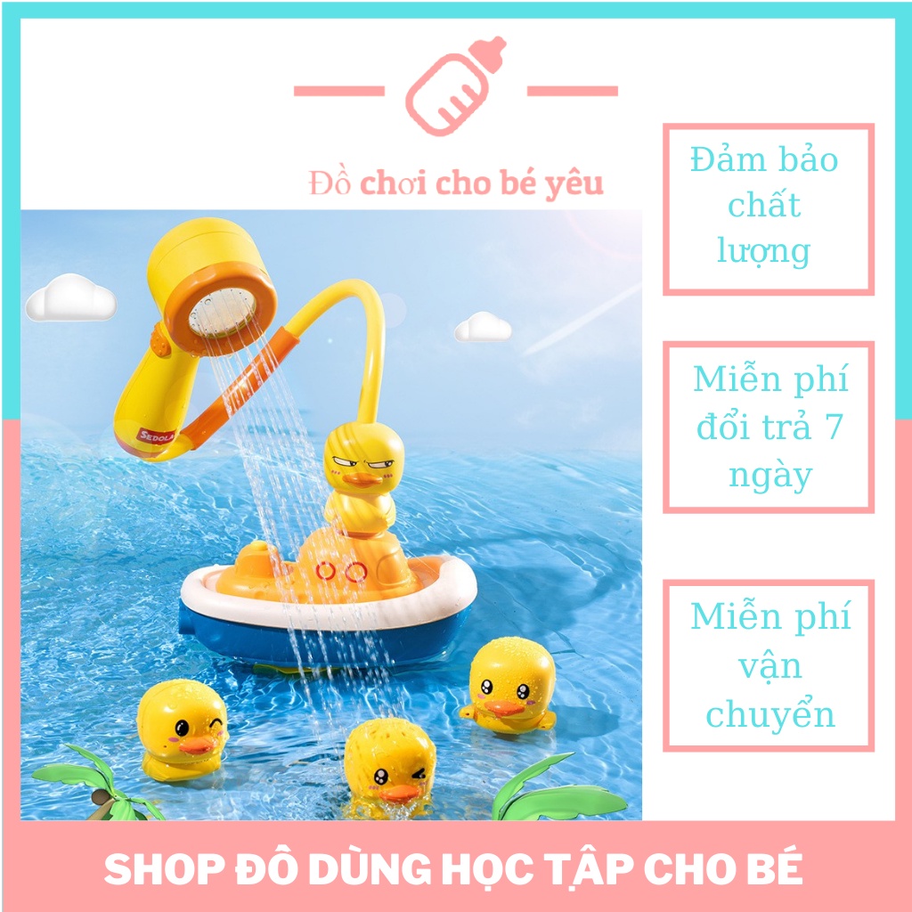 ĐỒ CHƠI TẮM THUYỀN CON VỊT