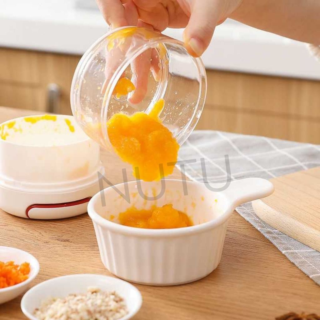 Dụng Cụ Xay Tỏi Ớt Cầm Tay Mini Food Chopper