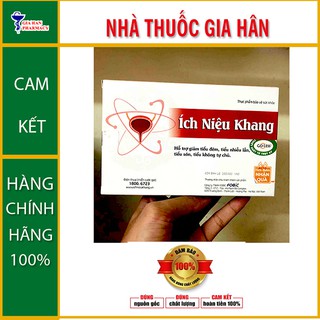 Ích Niệu Khang - Tiểu Nhiều Lần Do Bàng Quang Tăng Hoạt (OAB)