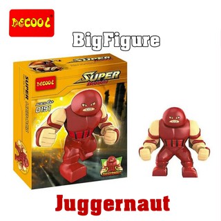 [Mã NOWSHIPVUI1 giảm 25k đơn 50k] Mô hình Big Figures lego siêu anh hùng Juggernaut – Decool