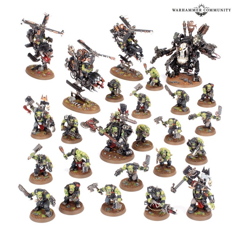 MÔ HÌNH WARHAMMER COMBAT PATROL : ORKS