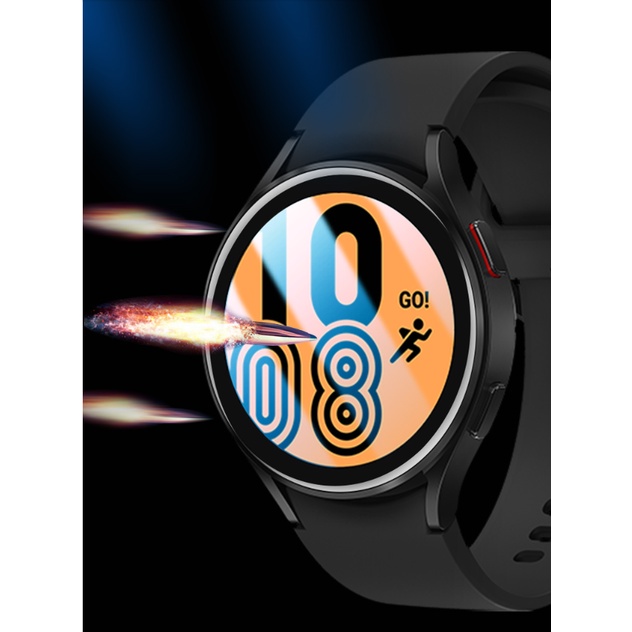 Miếng dán bảo vệ màn hình cong 3D chống trầy xước cho đồng hồ thông minh Samsung Galaxy Watch 4 40 44mm