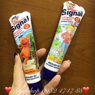 Kem đánh răng trẻ em signal