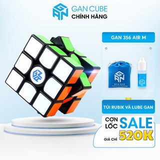 Rubik 3x3 Gan 356 Air M - Đồ chơi trí tuệ Rubik 1x1 2x2 3x3 4x4 GANCUBE