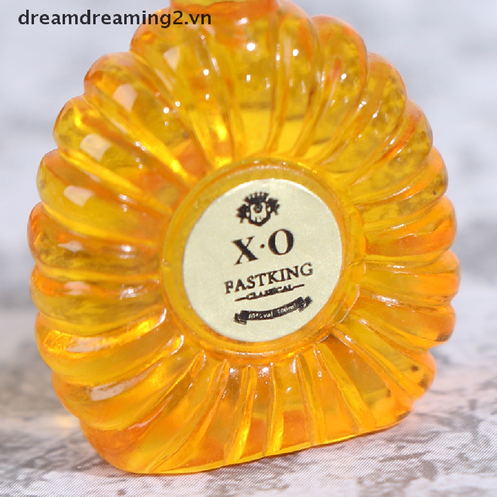 Bộ 5 Chai Rượu mini Tỉ Lệ 1: 12 Dùng Để Trang Trí Nhà Búp Bê