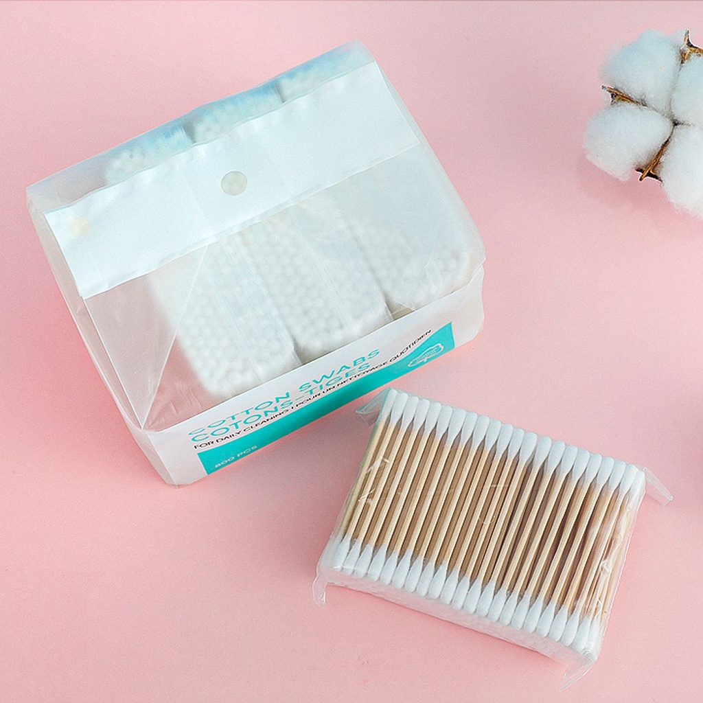 Tăm bông trang điểm loại Miniso 800 chiếc - Hàng chính hãng