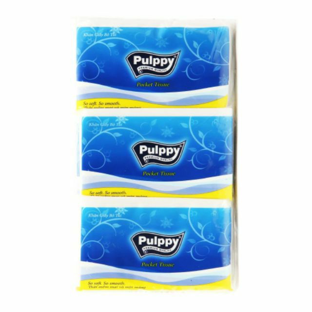 1 gói khăn giấy Pulppy 3 lớp