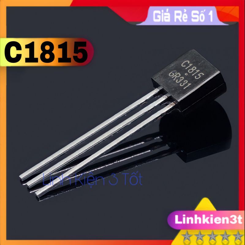 ( Túi 10 con ) Transistor C1815 1815 TO-92 NPN 0,15A 50V chính hãng