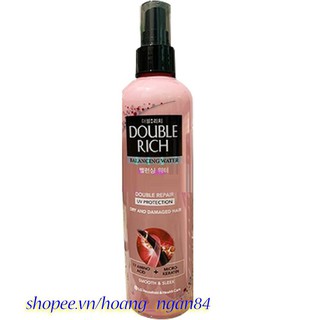 Xịt Dưỡng Tóc 120ml Double Rich Chăm Sóc Tóc Hư Tổn Chính Hãng.