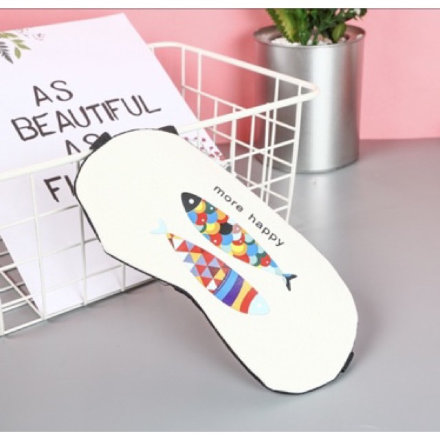 Bịt mắt ngủ kèm túi nước giảm mỏi mắt