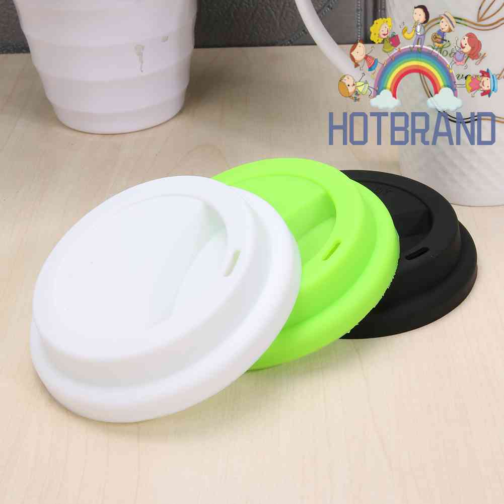 Nắp Đậy Cốc Trà / Cà Phê Bằng Silicone Cách Nhiệt Chống Bụi