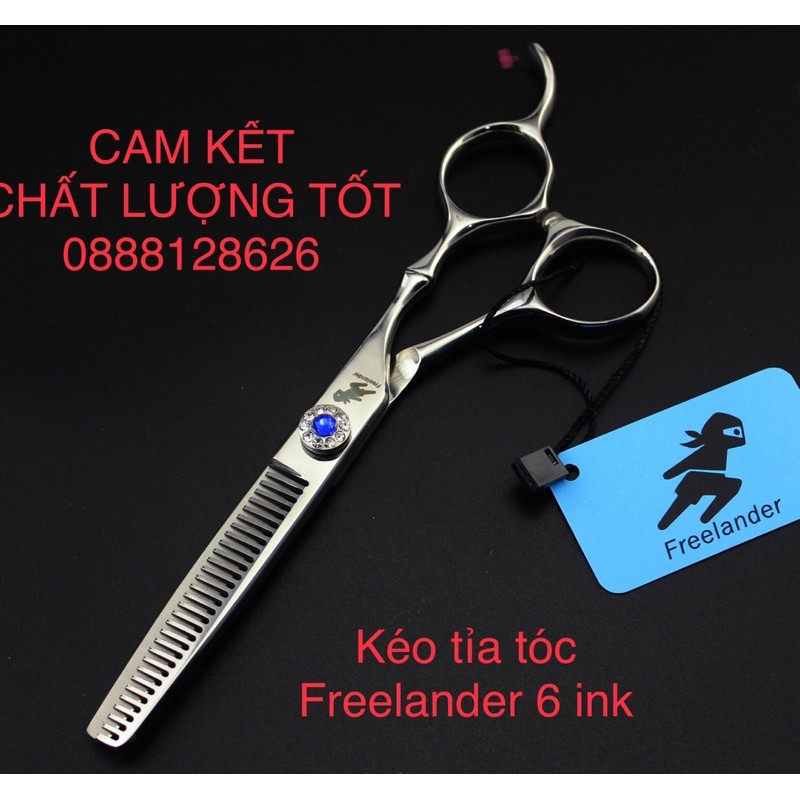 (Chất lượng tốt)Kéo tỉa tóc chuyên nghiệp-FREELANDER-FRE06-Sắc ngọt hàng chất lượng cao giá cả hợp lí (1tỉa )