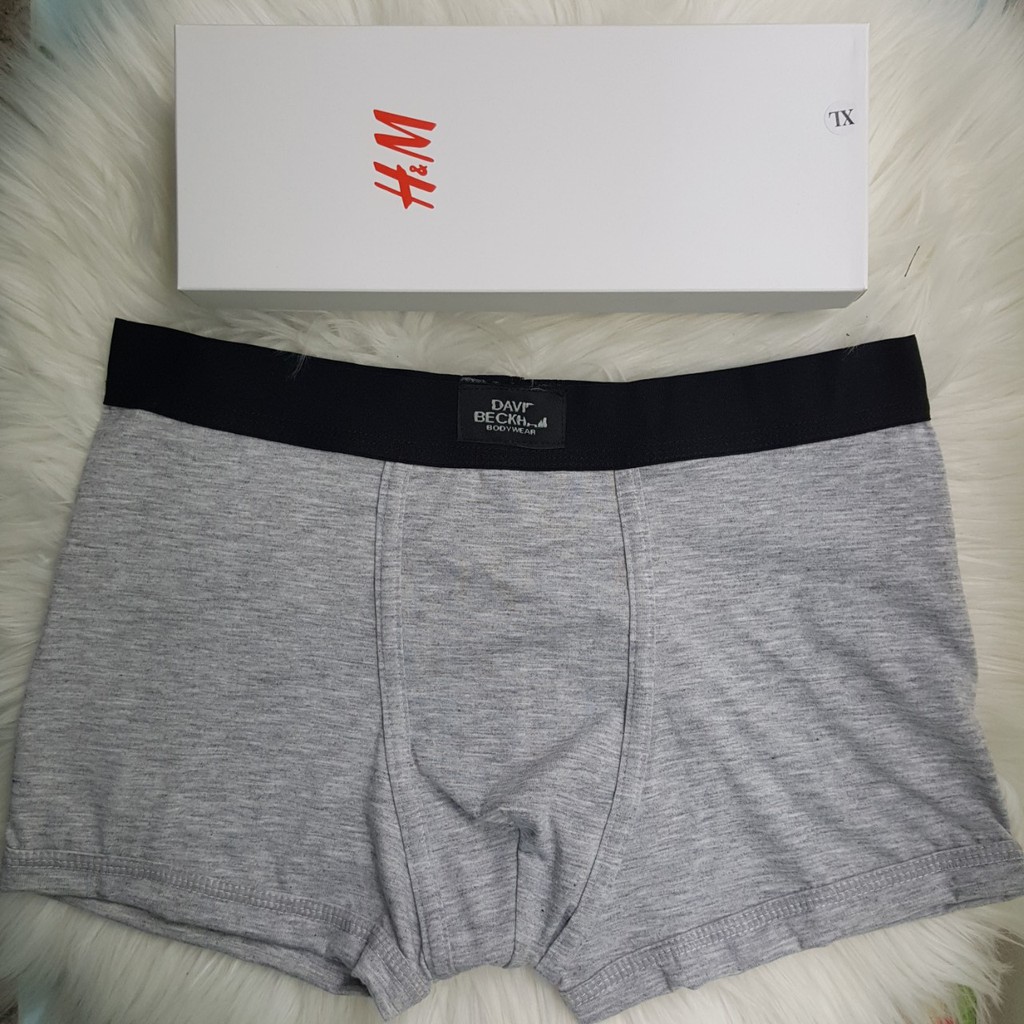 HỘP 3 QUẦN BOXER NAM DAVID BECK - ẢNH SHOP TỰ CHỤP - MIỄN PHÍ SHIP KHI MUA 2 HỘP