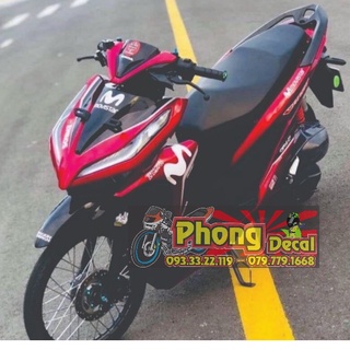 Tem rời vario movistar đỏ đen mẫu mới 2021