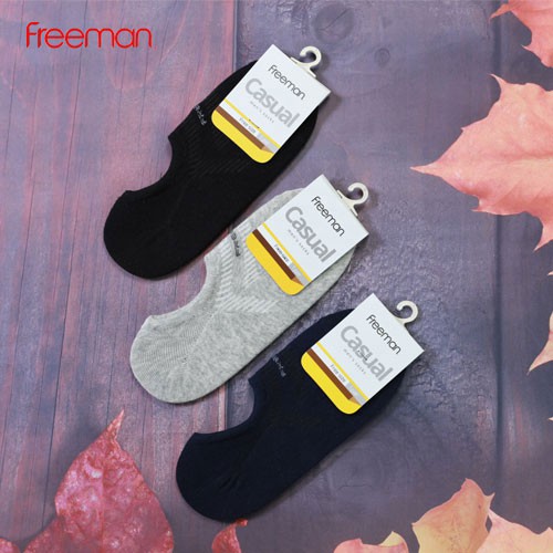 [Combo 3 đôi] Vớ hài, chất liệu cotton FREEMAN