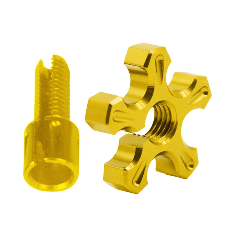 Ốc Cố Định Dây Cáp Ly Hợp Bằng Nhôm CNC Dành Cho Xe Mô Tô AR125LC EN500 ER6-F ER6-N GPX250 GPX